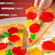 Illustration for article titled An 8-Inch Gummy Pizza Proves Candy Really Is the Perfect Meal